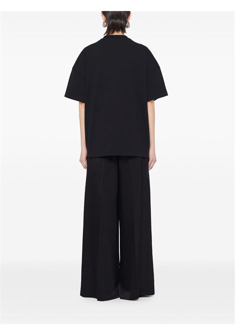 T-shirt con logo in nero Jil sander - donna JIL SANDER | J03GC0137J20243001